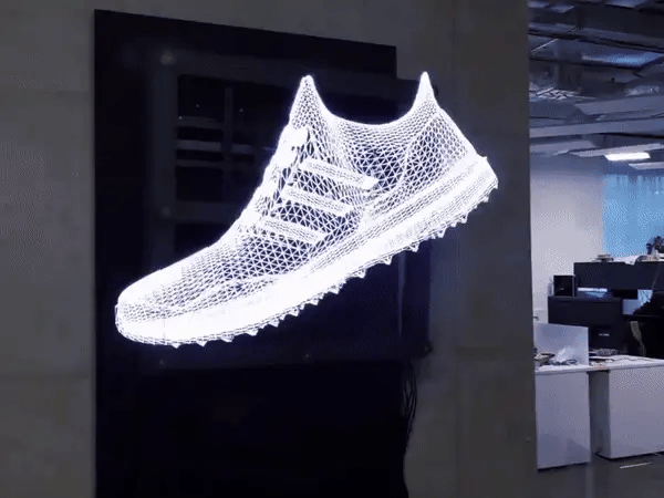 3D Hologram Fan 224 LED Light Beads